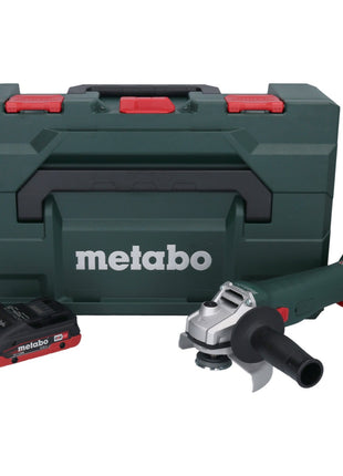 Metabo W 18 L 9-125 Akku Winkelschleifer 18 V 125 mm + 1x Akku 4,0 Ah + metaBOX - ohne Ladegerät - Toolbrothers