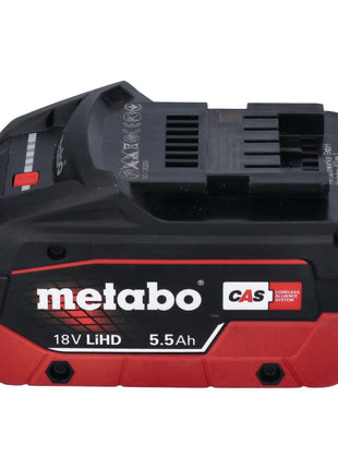 Metabo W 18 L 9-125 Akku Winkelschleifer 18 V 125 mm + 1x Akku 5,5 Ah + metaBOX - ohne Ladegerät - Toolbrothers