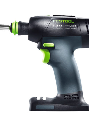 Festool T 18+3 Basic Akku Bohrschrauber 18 V 50 Nm Brushless + 2x Akku 3,0 Ah + Ladegerät + Systainer - Toolbrothers