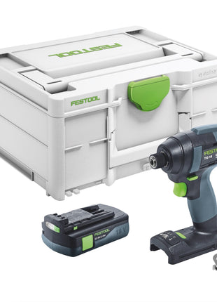 Festool TID 18-Basic Akku Schlagschrauber 18 V 180 Nm 1/4" + 1x Akku 3,0 Ah + Systainer - ohne Ladegerät - Toolbrothers