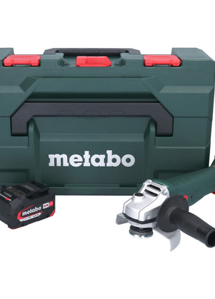 Metabo W 18 7-125 Akumulatorowa szlifierka kątowa 18 V 125 mm + 1x akumulator 4,0 Ah + metaBOX - bez ładowarki