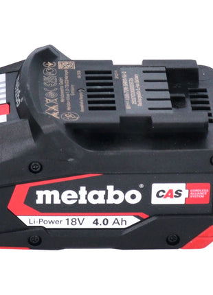 Metabo W 18 7-125 Akumulatorowa szlifierka kątowa 18 V 125 mm + 1x akumulator 4,0 Ah + metaBOX - bez ładowarki