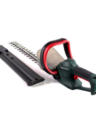 Metabo AHS 18-55 V Akku Heckenschere 18 V 53 cm ( 600463800 ) + 2x Akku 4,0 Ah + Ladegerät