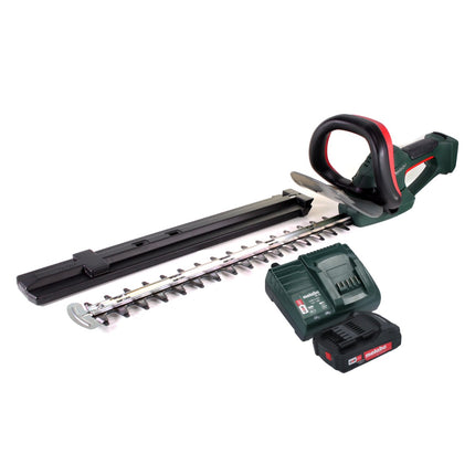 Metabo AHS 18-55 V tagliasiepi a batteria 18 V 53 cm + 1x batteria 2,0 Ah + caricatore