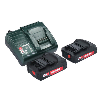 Metabo AHS 18-65 V tagliasiepi a batteria 18 V 63 cm + 2x batteria 2,0 Ah + caricatore