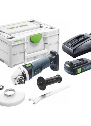 Festool AGC 18-125 EB-Basic Akku Winkelschleifer 18 V 125 mm Brushless + 1x Akku 3,0 Ah + Ladegerät + Systainer - Toolbrothers