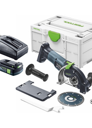 Festool DSC-AGC 18-125 FH EB-Basic Akku Freihandtrennsystem 18 V 125 mm Brushless + 1x Akku 3,0 Ah + Ladegerät + Systainer - Toolbrothers