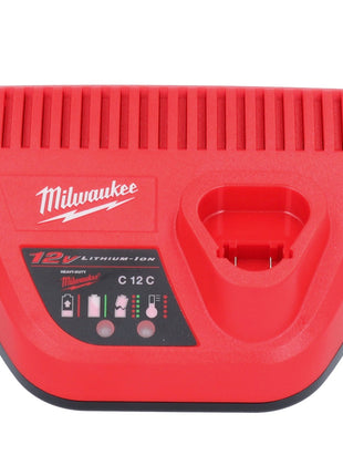 Milwaukee M12 HNRG-251 Akku Starter Set High Output 12 V + 1x HB2.5 Akku 2,5 Ah ( 4932480164 ) + M12 C12 C Ladegerät ( 4932352000 ) - Toolbrothers