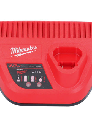 Milwaukee M12 HNRG-504 Akku Starter Set 4x HB5 High Output 12 V 5,0 Ah / 5000 mAh Li-Ion Akku ( 4x 4932480165 ) + M12-C12C Ladegerät - Toolbrothers