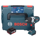 Bosch GDS 18V-1050 HC Akku Drehschlagschrauber 18 V 1050 Nm BITURBO Brushless + 1x Akku 5,0 Ah + L-Boxx - ohne Ladegerät - Toolbrothers