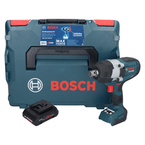 Bosch GDS 18V-1050 HC Akku Drehschlagschrauber 18 V 1050 Nm BITURBO Brushless + 1x ProCORE Akku 4,0 Ah + L-Boxx - ohne Ladegerät - Toolbrothers