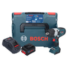 Bosch GDS 18V-1050 HC atornillador de impacto inalámbrico 18 V 1050 Nm BITURBO sin escobillas + 1x batería ProCORE 8,0 Ah + cargador + L-Boxx