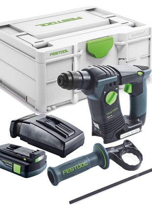 Festool BHC 18-Basic Akku Bohrhammer 18 V 1,8 J SDS Plus Brushless + 1x Akku 3,0 Ah + Ladegerät + Systainer - Toolbrothers