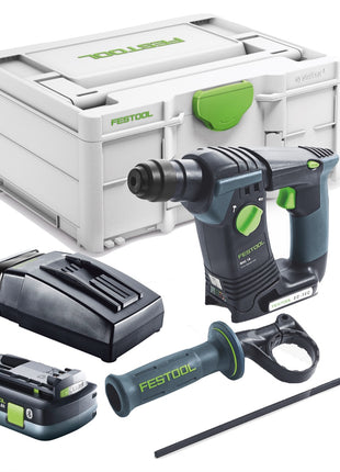 Festool BHC 18-Basic Akku Bohrhammer 18 V 1,8 J SDS Plus Brushless + 1x Akku 4,0 Ah + Ladegerät + Systainer - Toolbrothers