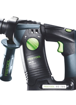 Festool BHC 18-Basic Akku Bohrhammer 18 V 1,8 J SDS Plus Brushless + 2x Akku 4,0 Ah + Ladegerät + Systainer - Toolbrothers