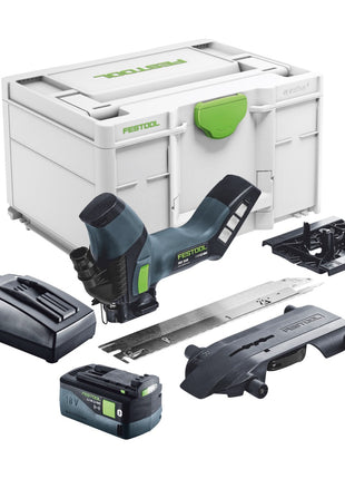 Festool ISC 240 EB-Basic Akku Dämmstoffsäge 18 V 240 mm + 1x Akku 5,0 Ah + Ladegerät + Systainer - Toolbrothers