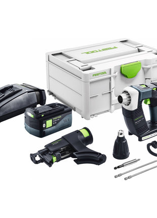 Festool DURADRIVE DWC 18-2500 Basic Akku Bauschrauber 18 V 18 Nm Brushless + 1x Akku 5,0 Ah + Ladegerät + Systainer - Toolbrothers