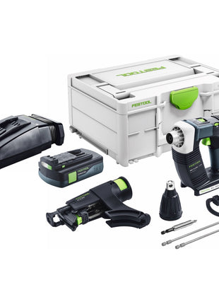 Festool DURADRIVE DWC 18-4500 Basic Akku Bauschrauber 18 V 14 Nm Brushless + 1x Akku 3,0 Ah + Ladegerät + Systainer - Toolbrothers