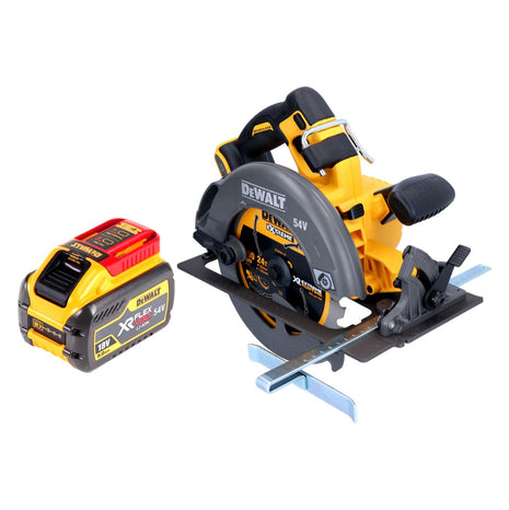 DeWalt DCS 575 N Scie circulaire 54 V FlexVolt 190 mm Brushless + 1x batterie 9,0 Ah - sans chargeur