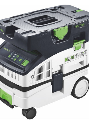 Festool CTLC MINI I-Plus Akku Absaugmobil 36 V ( 2x 18 V ) Staubkl. L ( 577670 ) + 4x Akku 5,0 Ah + Doppelladegerät + Systainer - Nachfolger von 577149 - Toolbrothers