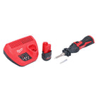 Milwaukee M12 SI-251 Akku Lötkolben 12 V 400 °C + 1x Akku 2,5 Ah + Ladegerät - Toolbrothers
