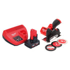 Milwaukee M12 FCOT-401 Multimaterialschneider 12 V 76 mm Brushless + 1x Akku 4,0 Ah + Ladegerät - Toolbrothers