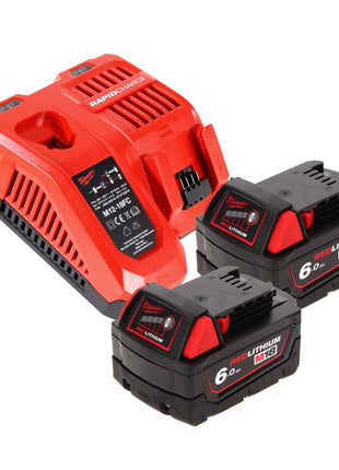 2x Toolbrothers TURTLE Schleifset 125mm + Milwaukee M18 BOS125-602 FC Akku Exzenterschleifer 18 V 125 mm + 2x Akku 6,0 Ah + Ladegerät