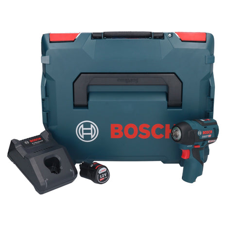 Bosch GDS 12V-115 Professional Akku Drehschlagschrauber 12 V 115 Nm 3/8" Brushless + 1x Akku 2,0 Ah + Ladegerät + L-Boxx - Toolbrothers