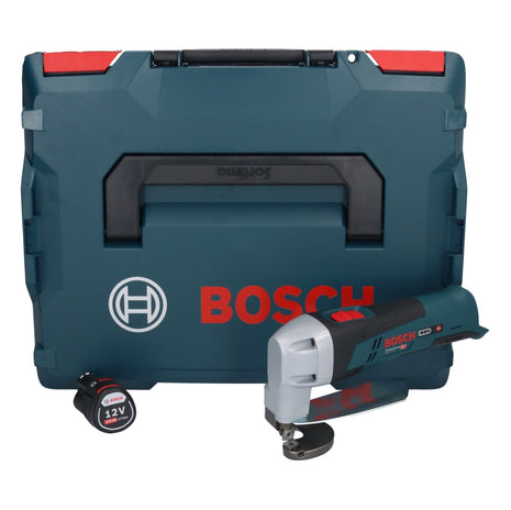 Bosch GSC 12V-13 Professional Akku Blechschere 12 V + 1x Akku 2,0 Ah + L-Boxx - ohne Ladegerät - Toolbrothers