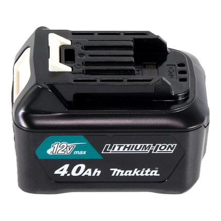 Kit alimentatore Makita 4x BL 1041 B batteria 12 V max. 4,0 Ah CXT ( 4x 197406-2 ) + caricabatteria DC 10 SB ( 197363-4 ) + Makpac