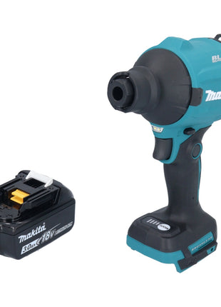 Makita DAS 180 F1 Akku Gebläse 18 V Brushless + 1x Akku 3,0 Ah - ohne Ladegerät - Toolbrothers