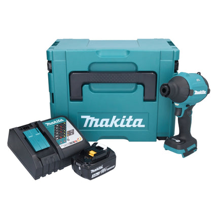 Makita DAS 180 RF1J Akku Gebläse 18 V Brushless + 1x Akku 3,0 Ah + Ladegerät + Makpac - Toolbrothers