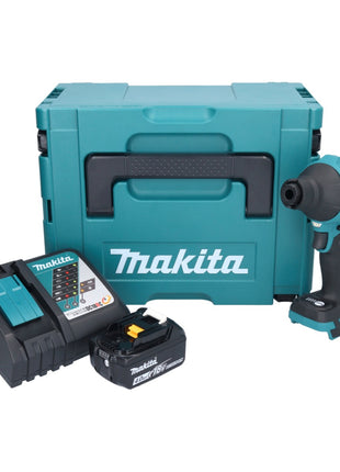 Makita DAS 180 RM1J Akku Gebläse 18 V Brushless + 1x Akku 4,0 Ah + Ladegerät + Makpac - Toolbrothers