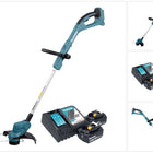 Makita DUR 193 RG Akku Rasentrimmer 18 V 260 mm + 2x Akku 6,0 Ah + Ladegerät - Toolbrothers