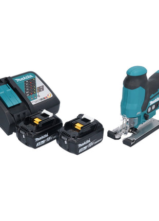 Makita DJV 185 RF Akku Pendelhubstichsäge 18 V Brushless + 2x Akku 3,0 Ah + Ladegerät - Toolbrothers