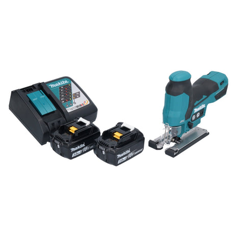 Makita DJV 185 RF Akku Pendelhubstichsäge 18 V Brushless + 2x Akku 3,0 Ah + Ladegerät - Toolbrothers