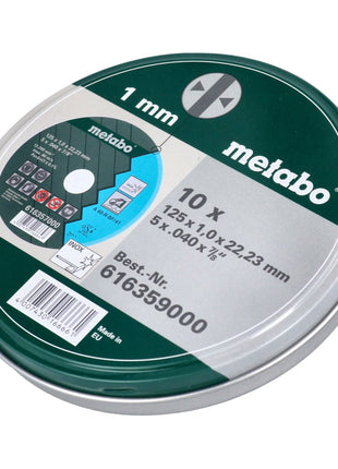 Metabo TF41 Trennscheibe Inox SP 125 x 1,0 x 22,23 mm 20 Stk. ( 2x 616359000 ) - Toolbrothers