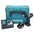 Makita DHP 484 RF1JB Akku Schlagbohrschrauber 18 V 54 Nm Brushless Schwarz + 1x Akku 3,0 Ah + Ladegerät + Makpac - Toolbrothers