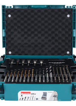 Makita SDS-plus Bit und Bohrer Set 65 tlg. + Makpac ( B-69478 ) für Holz / Stein / Metall - Toolbrothers