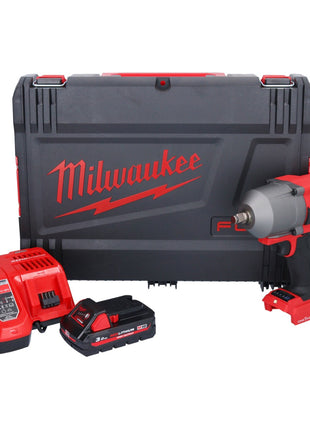 Milwaukee M18 ONEFHIWF12-301X Akku Schlagschrauber 18 V 1356 Nm 1/2" Brushless + 1x Akku 3,0 Ah + Ladegerät + HD Box