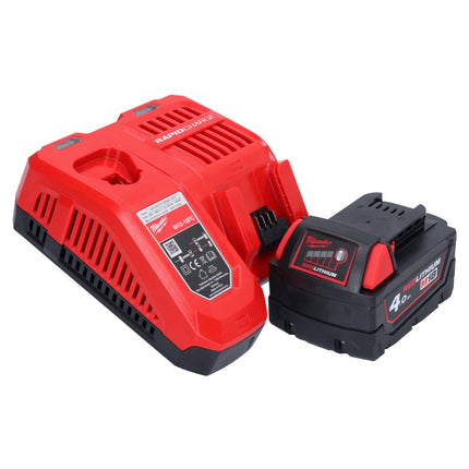 Milwaukee M18 FSAG115X-401X Akku Winkelschleifer 18 V 115 mm Brushless + 1x Akku 4,0 Ah + Ladegerät + HD Box