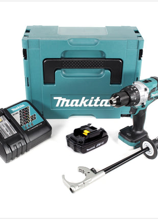 Makita DHP 481 Y1J-D 18 V Akku Schlagbohrschrauber Brushless 115 Nm im Makpac mit 1x 1,5Ah Li-Ion Akku und Ladegerät - Toolbrothers