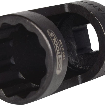 KS TOOLS Bussola 1/2' poligonale per ugelli iniettori, 27 mm ( 150.2124 )