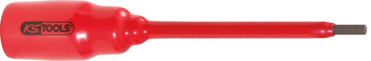 KS TOOLS 1/2' Bussola a inserto con isolamento protettivo per viti a esagono incassato, 8mm,267mm lunga ( 117.1175 )
