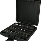 KS TOOLS Serie giraviti manuali 1/2' a lama passante, 18 pz ( 515.1000 )