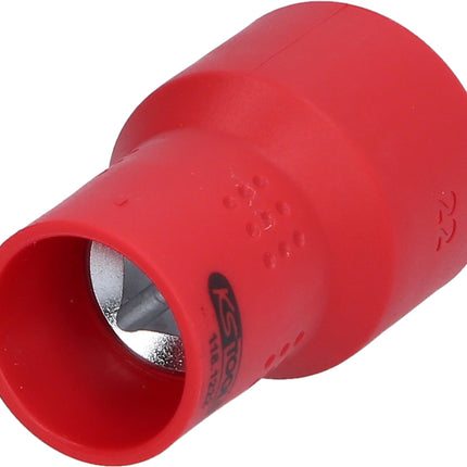 KS TOOLS 1/2" Isolierte Stecknuss, 22mm ( 118.1222 ) - Toolbrothers