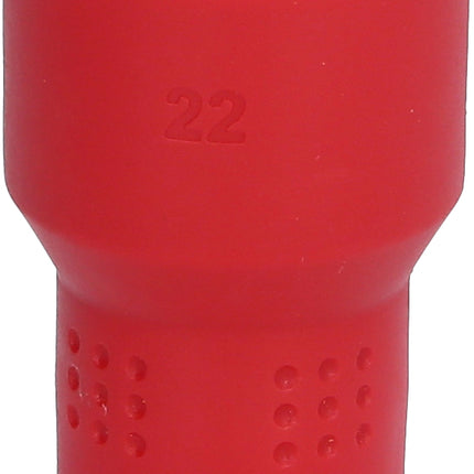 KS TOOLS 1/2" Isolierte Stecknuss, 22mm ( 118.1222 ) - Toolbrothers