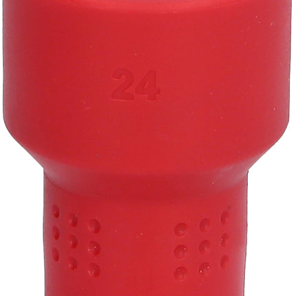 KS TOOLS 1/2" Isolierte Stecknuss, 24mm ( 118.1224 ) - Toolbrothers