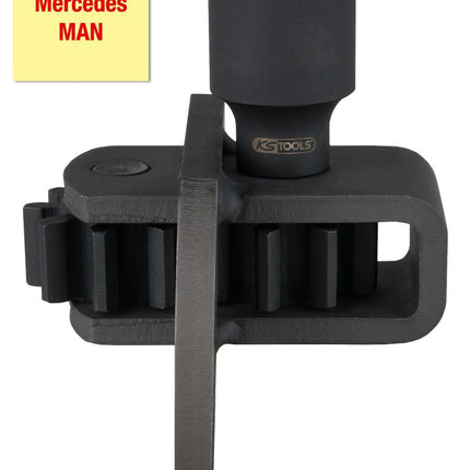 KS TOOLS 1/2" Motor-Durchdrehvorrichtung für Mercedes / MAN, 70mm ( 455.0020 ) - Toolbrothers