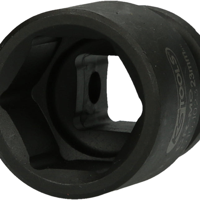 KS TOOLS 1/2" Sechskant-Kraft-Stecknuss, kurz, 23mm ( 515.1023 ) - Toolbrothers
